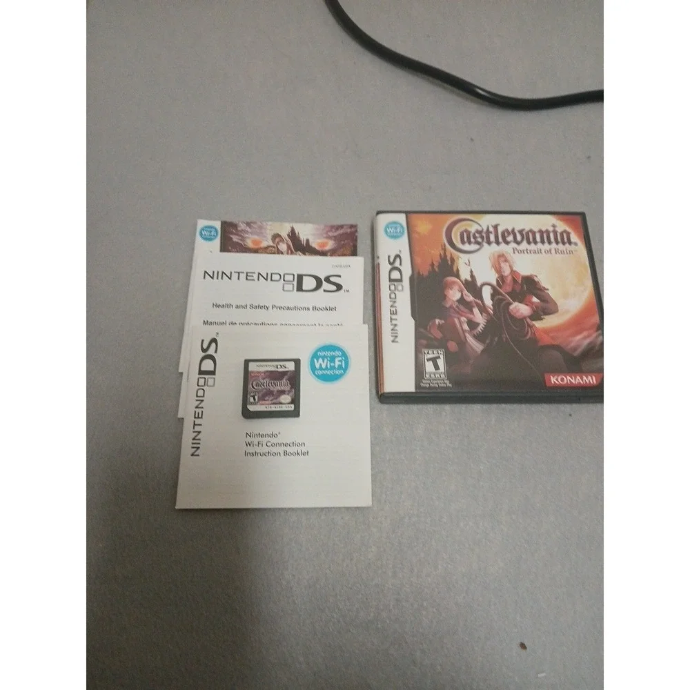Castlevania Portrait of Ruin Nintendo DS - CIB Manual Tested Good Condition
